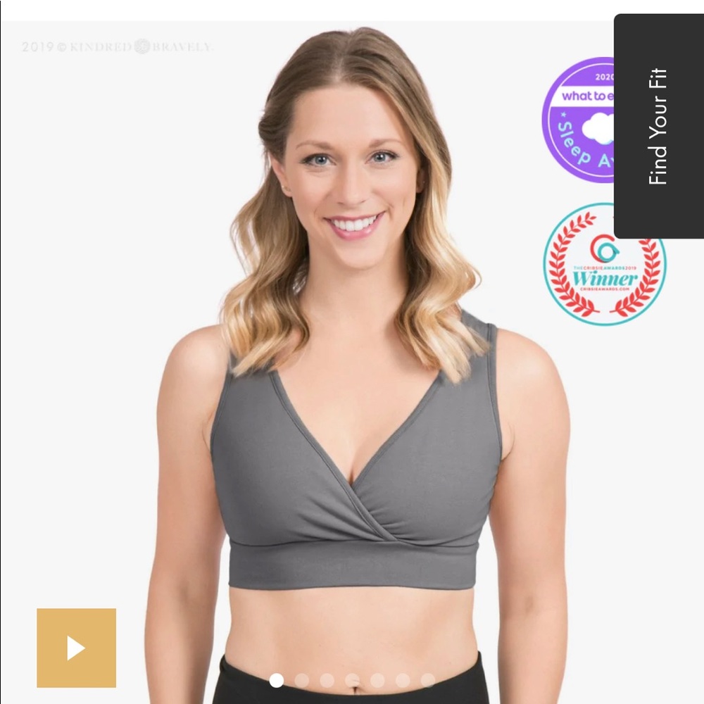 Organic Cotton Nursing & Sleep Bra XXL